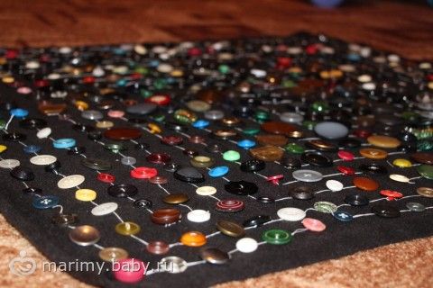 Массажный коврик из каштанов 60