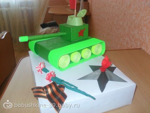 Поделки к 9 мая для садика