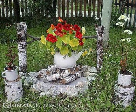 Простые и красивые клумбы на даче своими руками Простые и красивые клумбы на даче своими руками