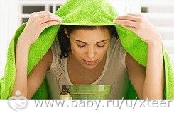Чистка лица от черных точек, взято с ОК