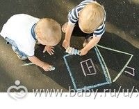 31 идея игры с мелками