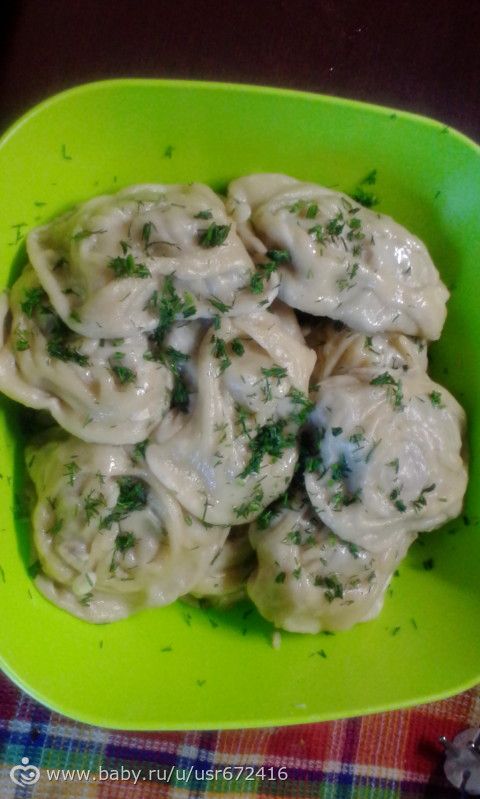 Манты Классические.