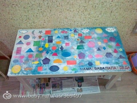 Столики для малышей своими руками!