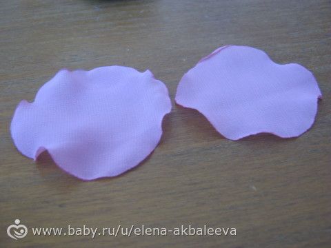 Мастер класс №10 Гвоздички из ткани