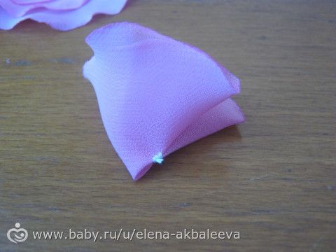 Мастер класс №10 Гвоздички из ткани