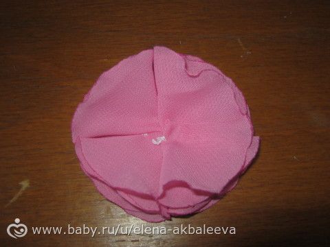 Мастер класс №10 Гвоздички из ткани