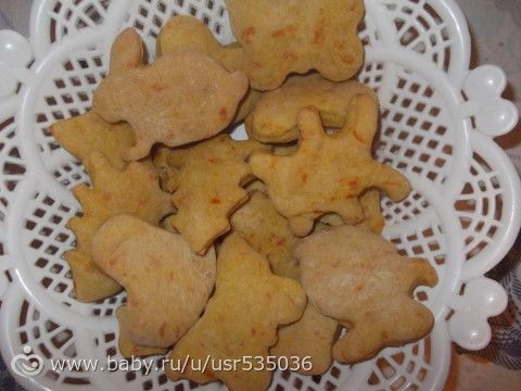 Печенье из тыквы. Мое любимое.