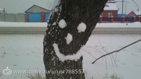 Снег и что из него получилось)