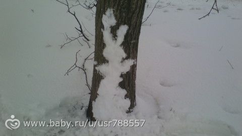 Снег и что из него получилось)