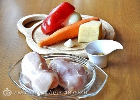 запеканка из куриной грудки