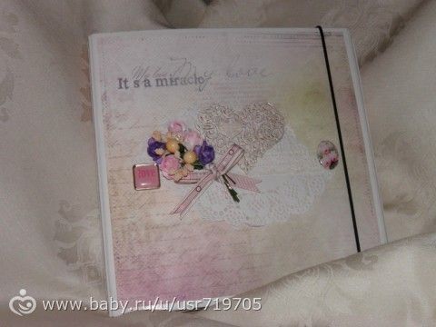 Скрап альбом для Love Story