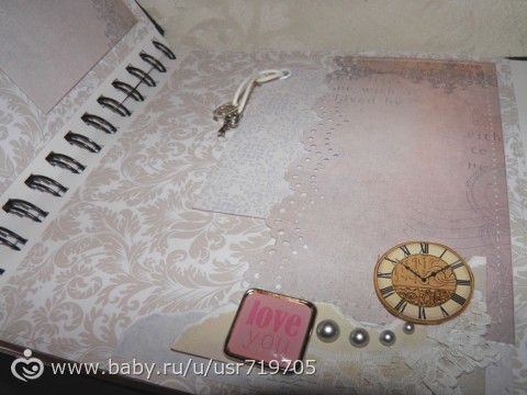 Скрап альбом для Love Story