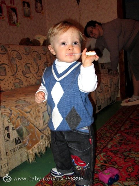 Первое день рождение нашего малыша!!!