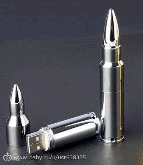 Флешки в виде пули