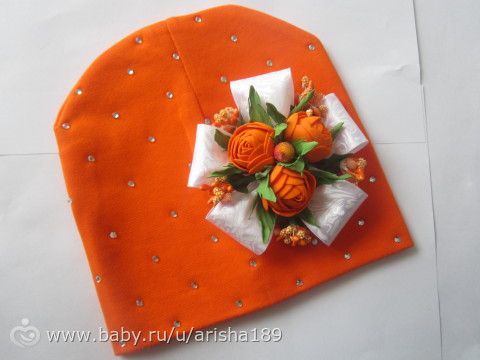 Украшаю шапочки