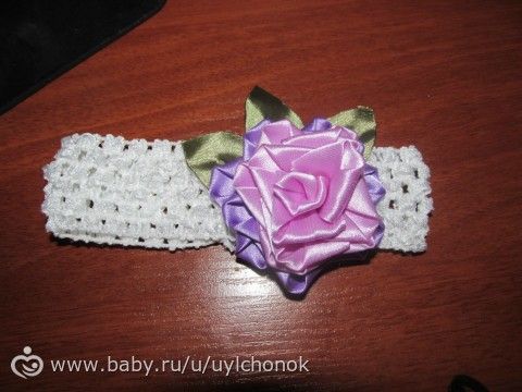 мои первые работки канзаши.ваше мнение?