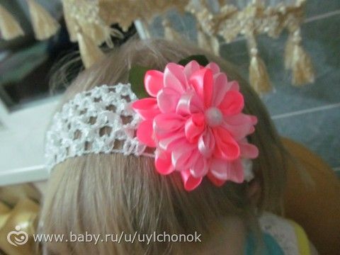 мои первые работки канзаши.ваше мнение?