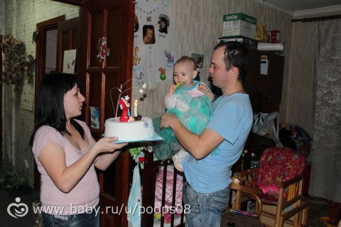 Женюле 1 годик. Как мы отметили