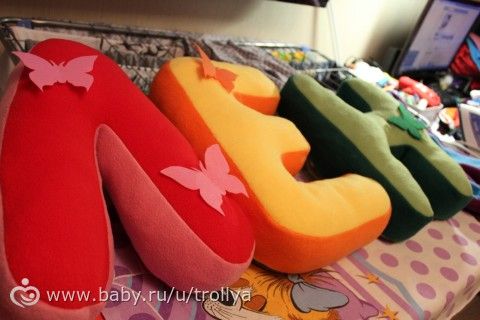 Именные подушки