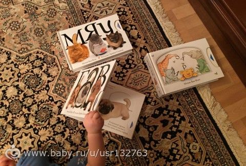 Книги для малыша 10 месяцев