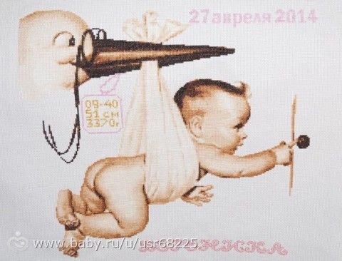 Вышила метрику для дочи. Вот теперь думаю как оформить