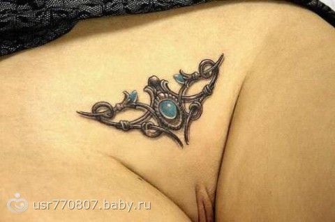 Тату на интимных частях тела женщин фото Тату на интимных частях тела женщин фото