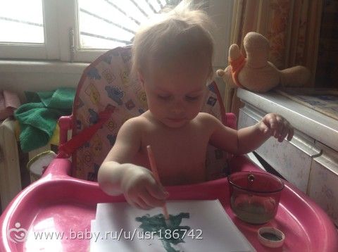 Полюшке 1год и 7 месяцев( идеи для творчества)