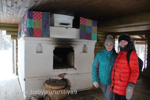 поездка Казань - Великий Устюг январь 2015, с детками и пузиками))))