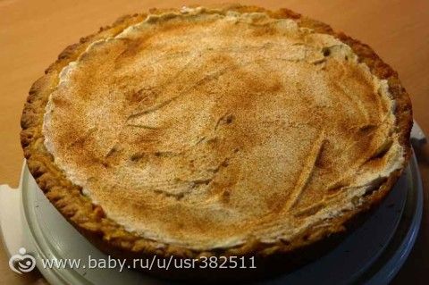 Пирог с лимонной начинкой