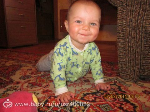 С 0 до года!Как рос Тимурчик!Фото