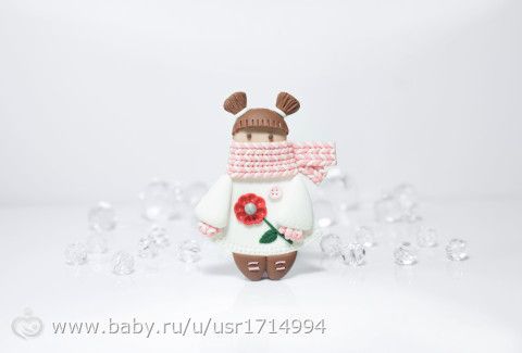 Брошка-куколка для девочки!