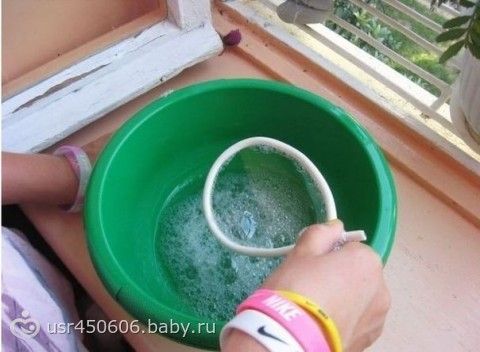 Крепкие мыльные пузыри  своими руками