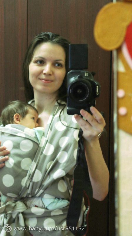 примерили с дочей слинг! (фото)
