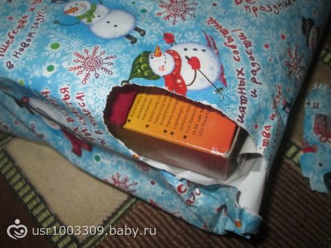 И до нас добралась Снегурочка с подарком от Феи =))