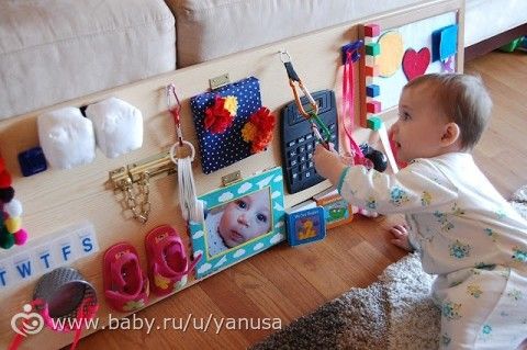 Развивающие сенсорнные доски. Идеи