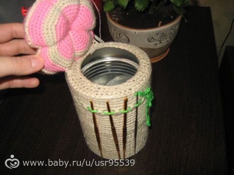 Новая жизнь баночки из под питания
