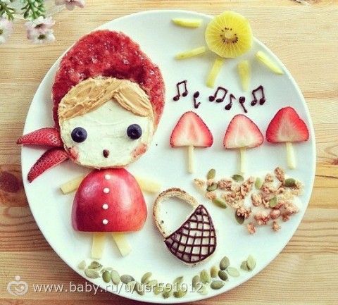 Невероятные красивые завтраки для детей