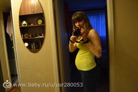 19 неделек и 2 дня)))пузик))