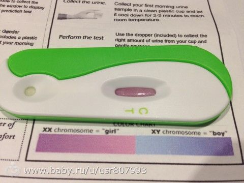 Тест на определения пола ребёнка GENDERmaker.
