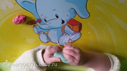 Тесто для лепки из ПВА и крахмала (Крыжик, спасибо за идею!)