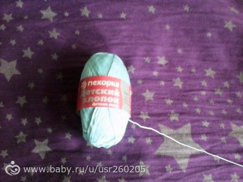 Юбка из ленточной пряжи