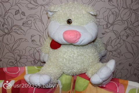 Отдам большую мягкую игрушку кота
