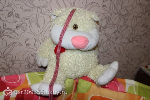 Отдам большую мягкую игрушку кота