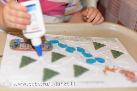 Наши занятия, или Закрепление воспоминаний о НГ и темы зимы
