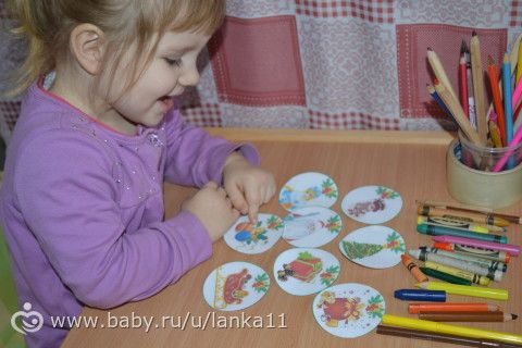 Наши занятия, или Закрепление воспоминаний о НГ и темы зимы