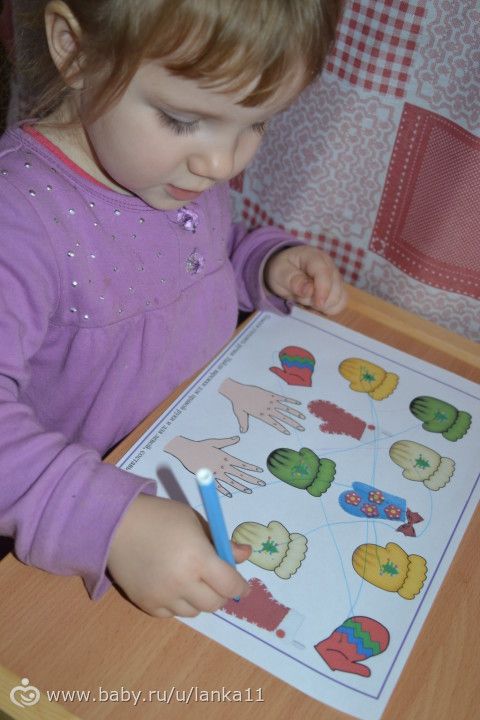 Наши занятия, или Закрепление воспоминаний о НГ и темы зимы