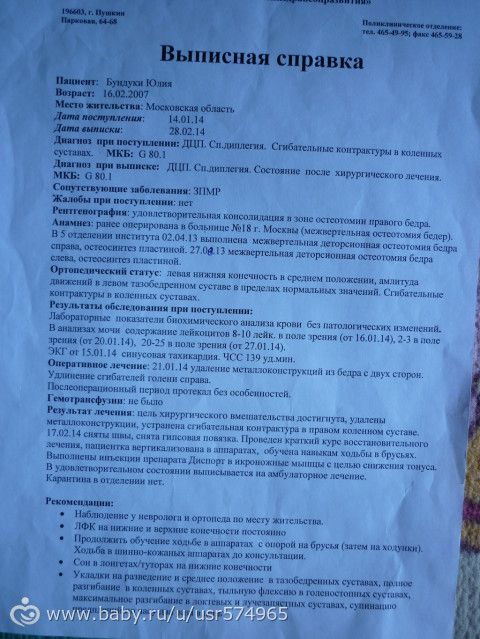 Бундуки Юлия.ДЦП.Вы очень нужны нам. Срок сбора 1 апреля 2015г