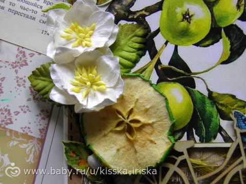 Летняя открытка &quot;Яблочное настроение&quot;