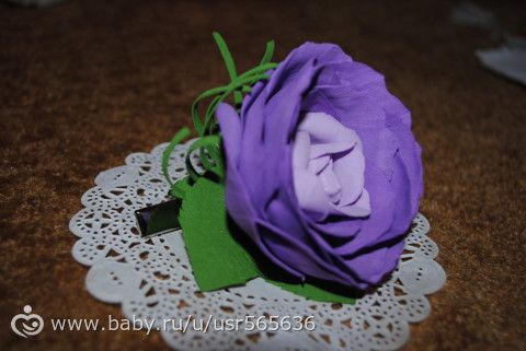 Цветы из фомиарана