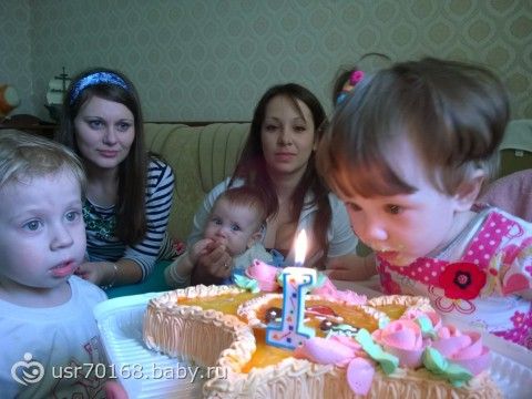 Нашей звёздочке Мирославе - Годик. ^^